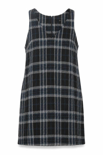 New Look Women's Multicoloured Check Shift Dress