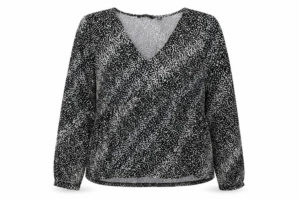 Womens UK Size XL VERO MODA Black Basic Blouse