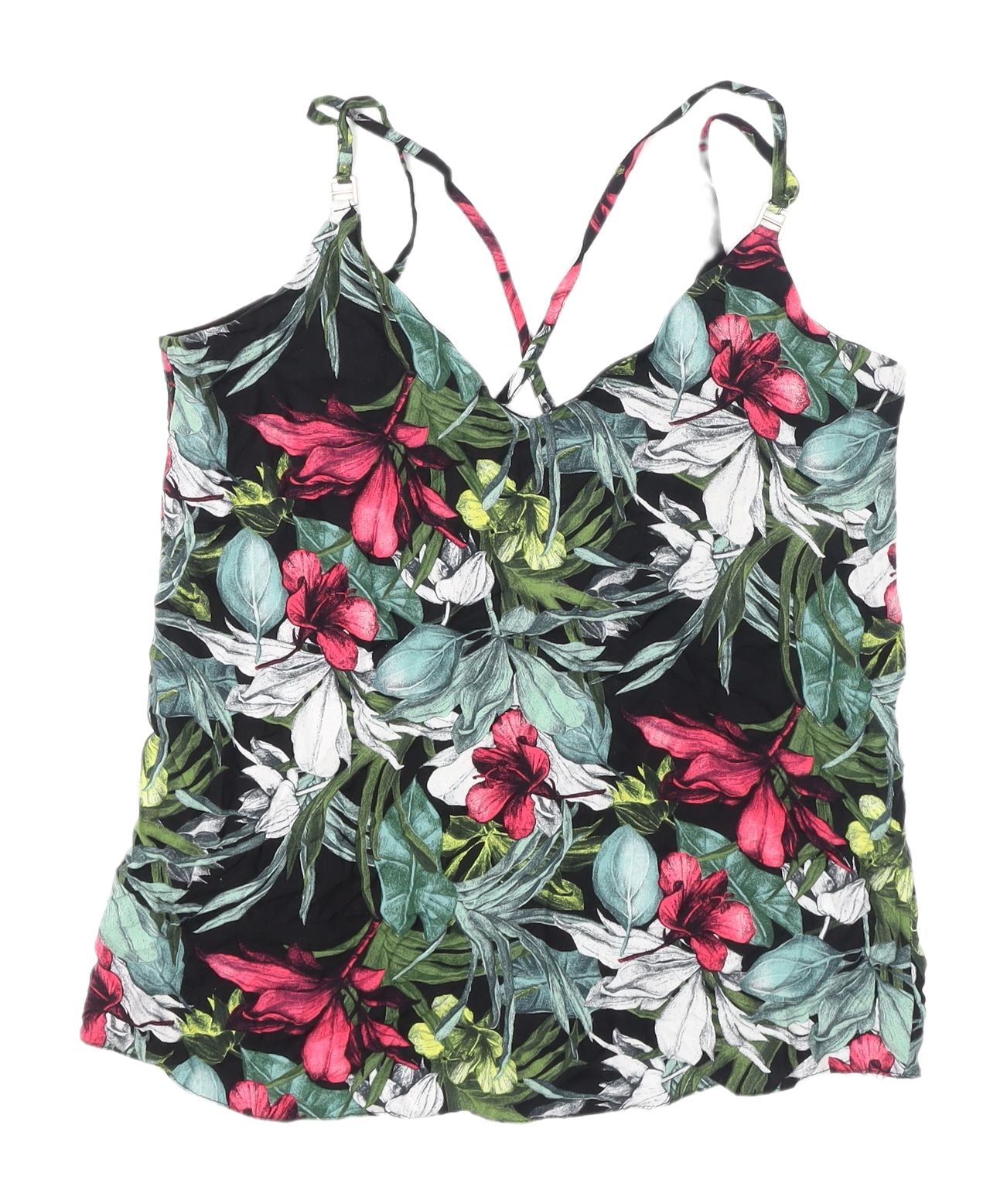 Womens UK Size 8 Dorothy Perkins Multicoloured Camisole Tank