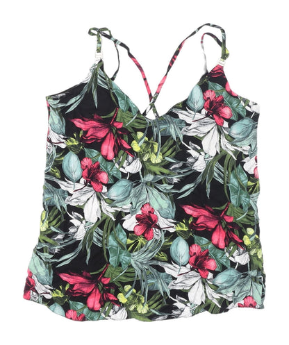 Womens UK Size 8 Dorothy Perkins Multicoloured Camisole Tank