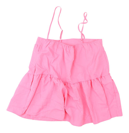 Boohoo Women's Pink Camisole Tank, Size 18, Sleeveless