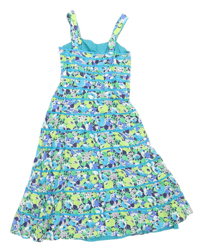 Monsoon Women's Multicoloured Floral Dress Size 8