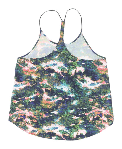 Womens UK Size 10 H&M Multicoloured Basic Tank