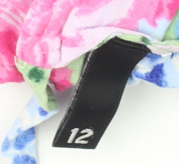 Womens UK Size 12 Divided Multicoloured Camisole Tank