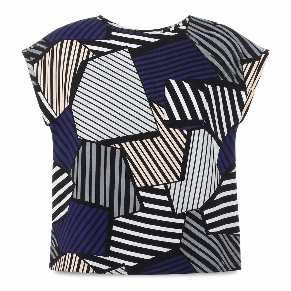 Womens UK Size 18 Dorothy Perkins Multicoloured Basic Blouse