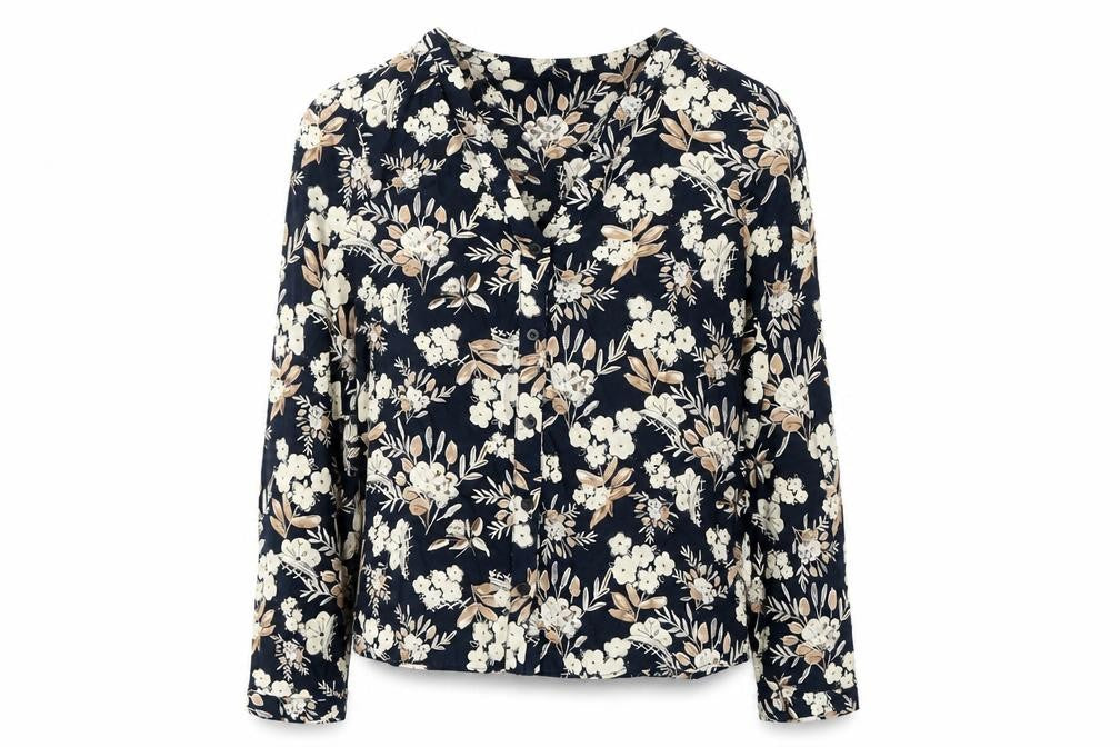 Womens UK Size XS Zara Multicoloured Basic Blouse