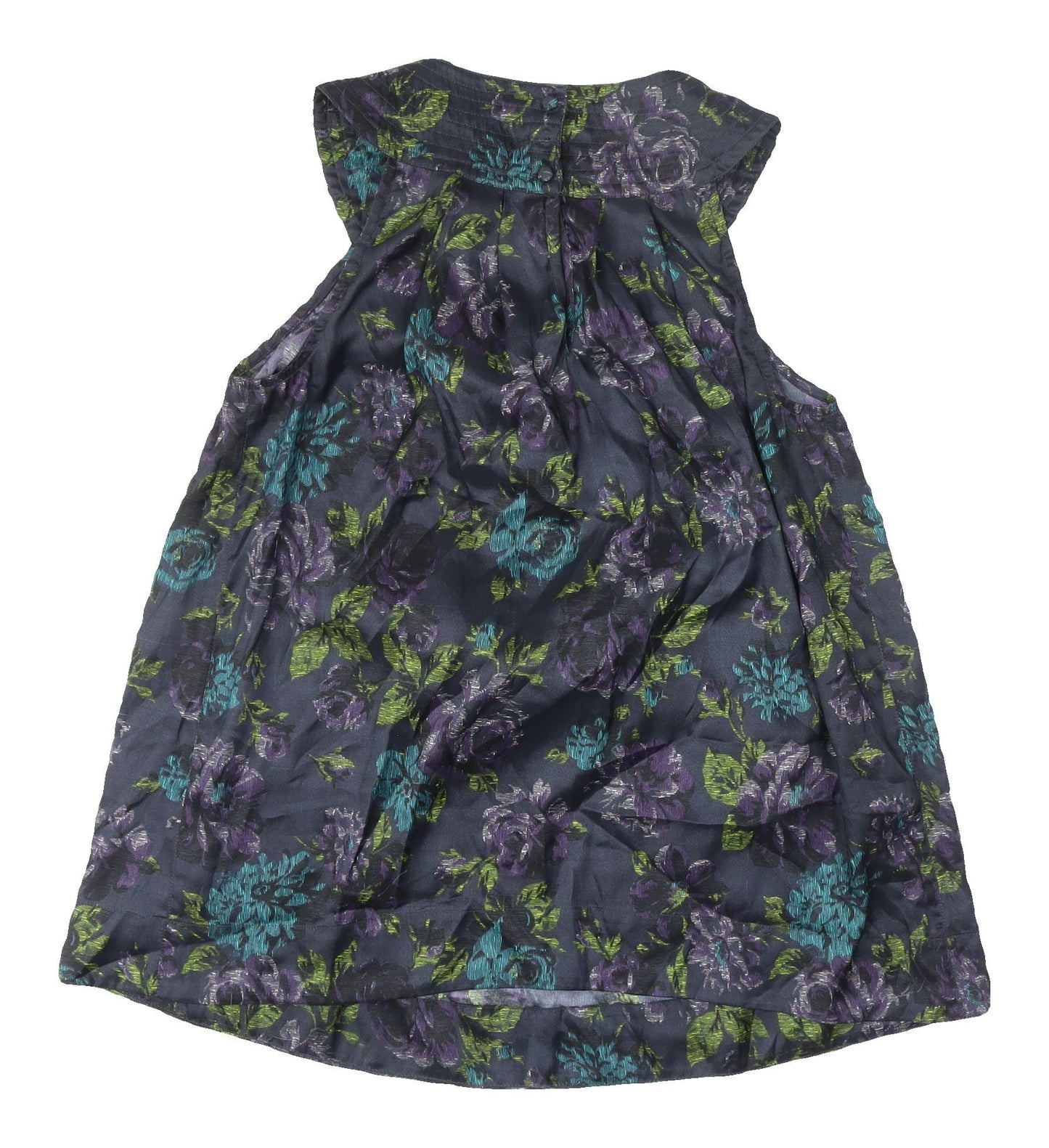 Topshop Floral Women's Blouse, Multicoloured, Size 10