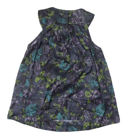 Topshop Floral Women's Blouse, Multicoloured, Size 10