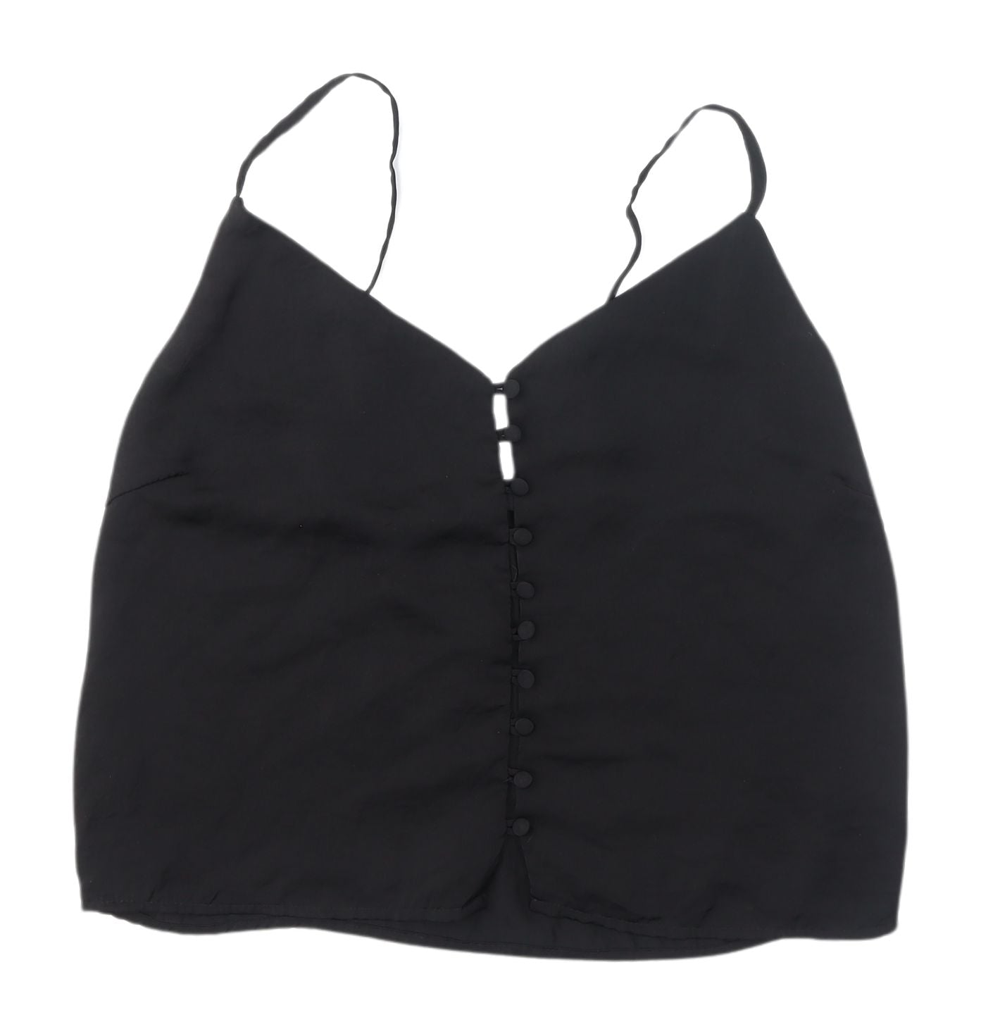 Ella Blue Women’s Black Camisole Tank, Size M