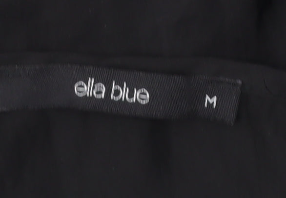 Ella Blue Women’s Black Camisole Tank, Size M