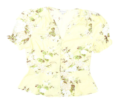 Womens UK Size 12 Warehouse Multicoloured Tunic Blouse