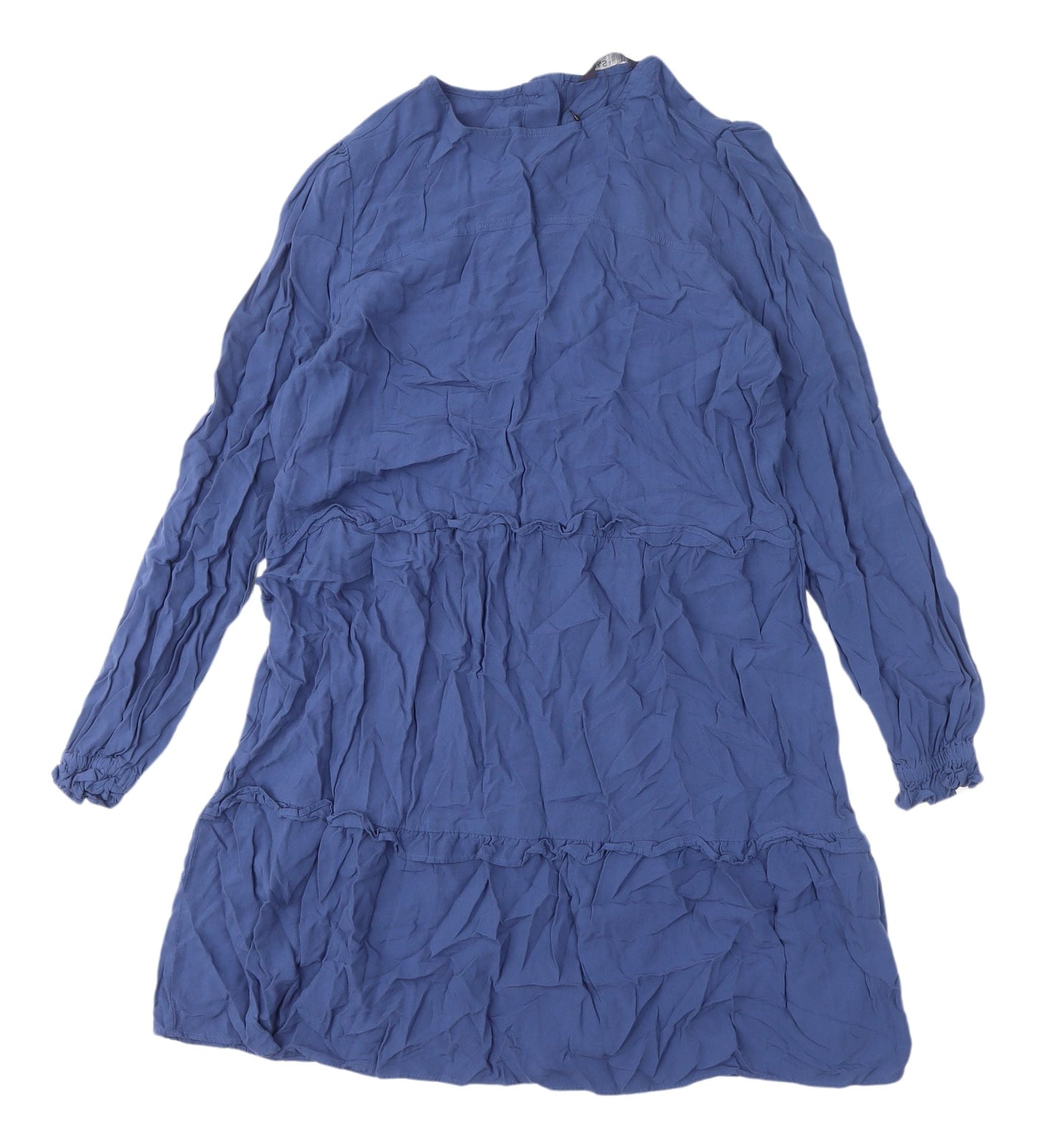 Marks & Spencer Women's Blue A-Line Dress Size 12