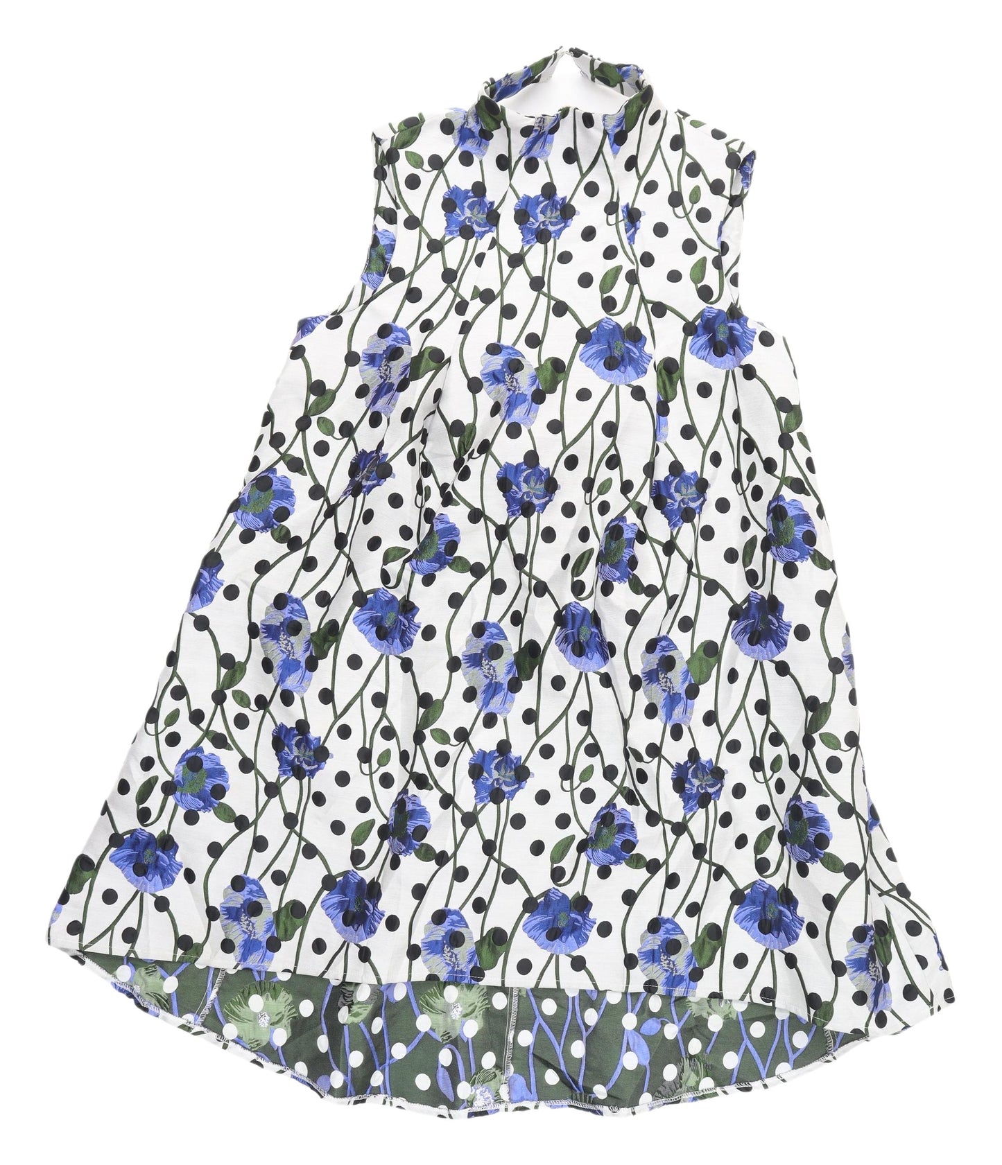 ASOS Women's Floral A-Line Dress, UK 10, Knee Length
