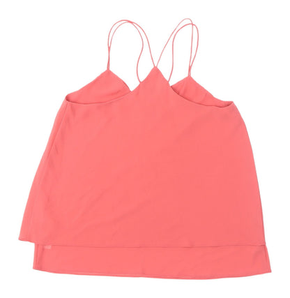 Womens UK Size 10 New Look Pink Camisole Tank
