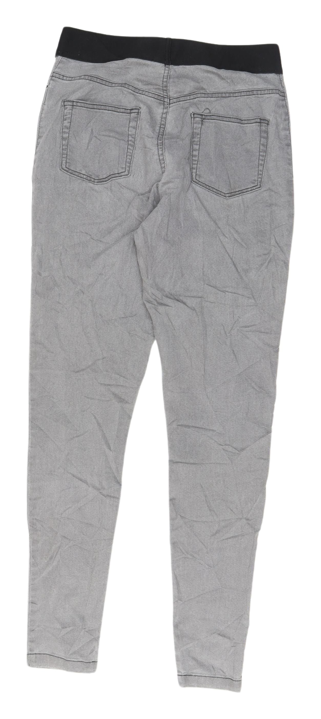 Womens UK Size 12 Marks and Spencer Slim Fit Skinny Grey Jeans