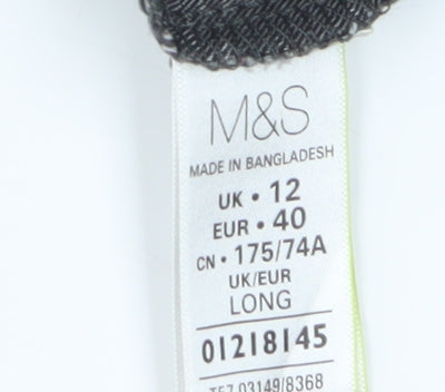 Womens UK Size 12 Marks and Spencer Slim Fit Skinny Grey Jeans