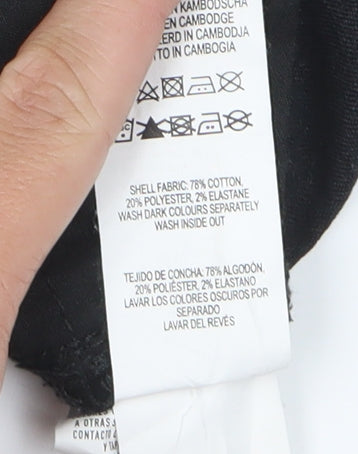 Denim Co. Women's Black Jeans Size 12 Dark Wash