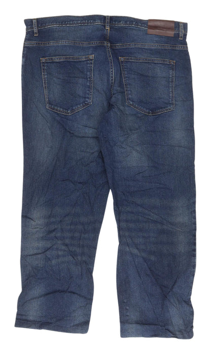 Tu Men's Blue Straight Leg Jeans Size L