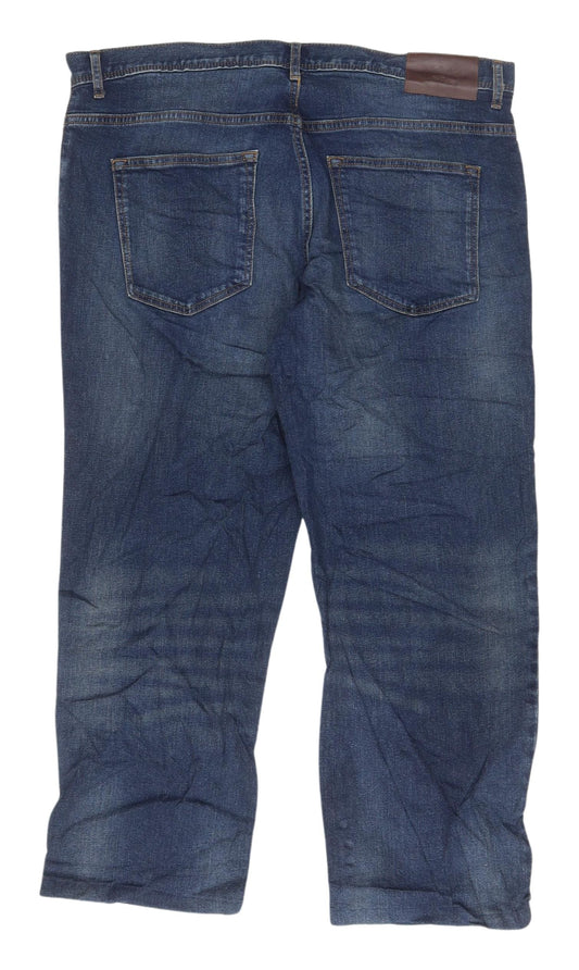 Tu Men's Blue Straight Leg Jeans Size L