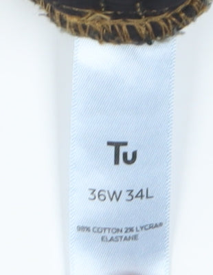 Tu Men's Blue Straight Leg Jeans Size L