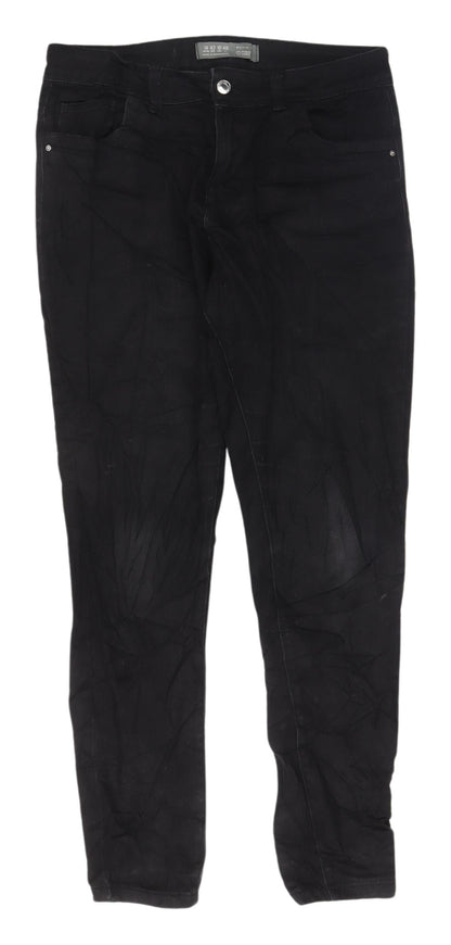 Primark Women's Black Skinny Jeans, Size 14