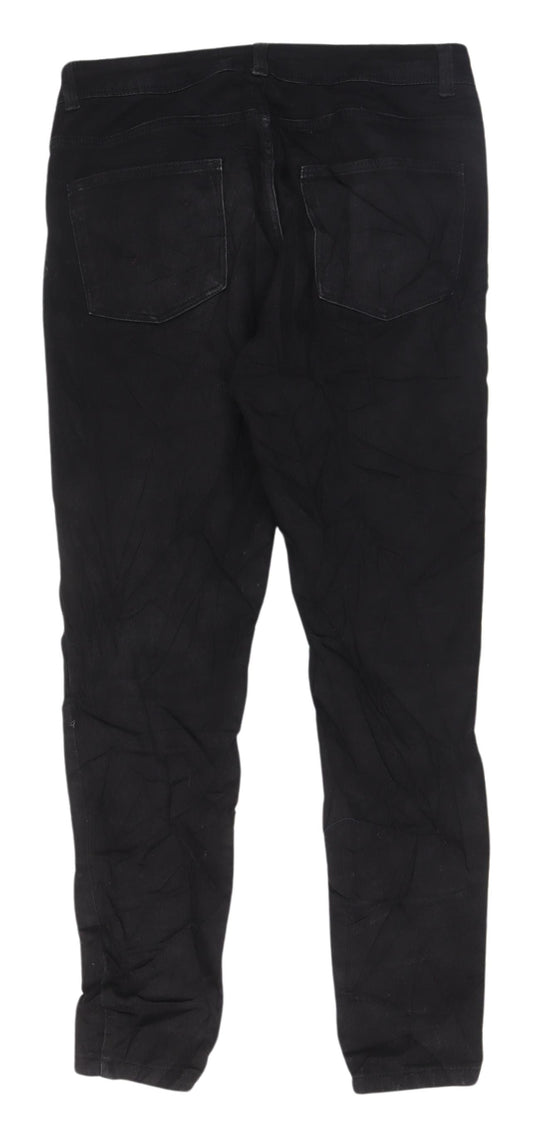 Primark Women's Black Skinny Jeans, Size 14