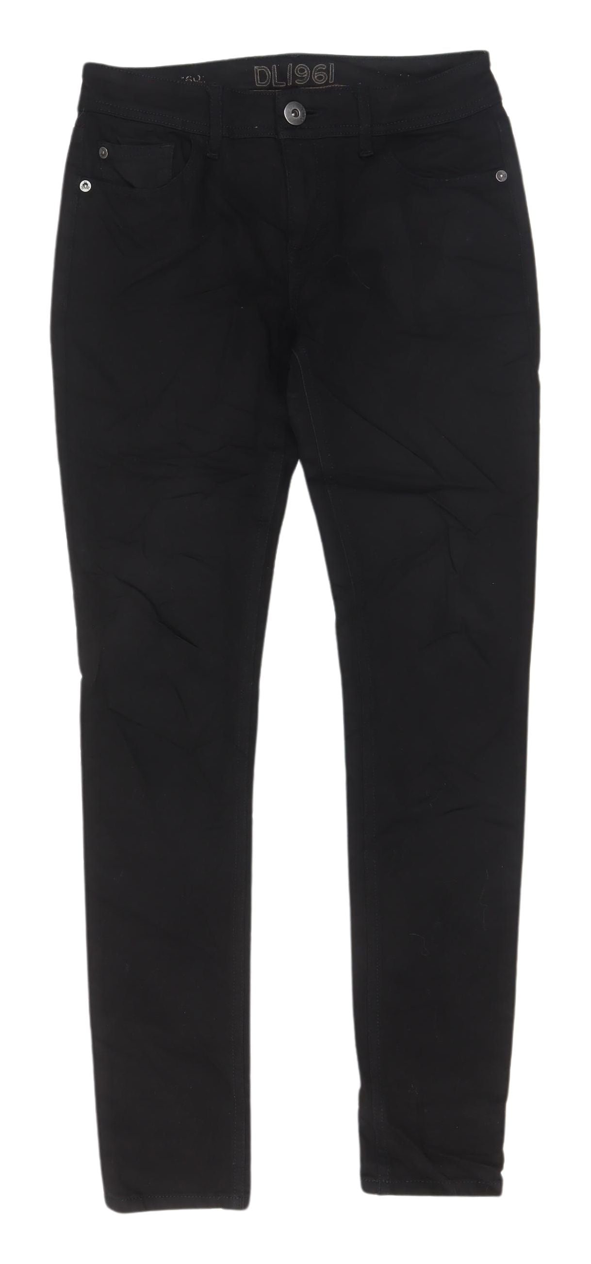 DL1961 Women's Black Skinny Jeans - Size 25