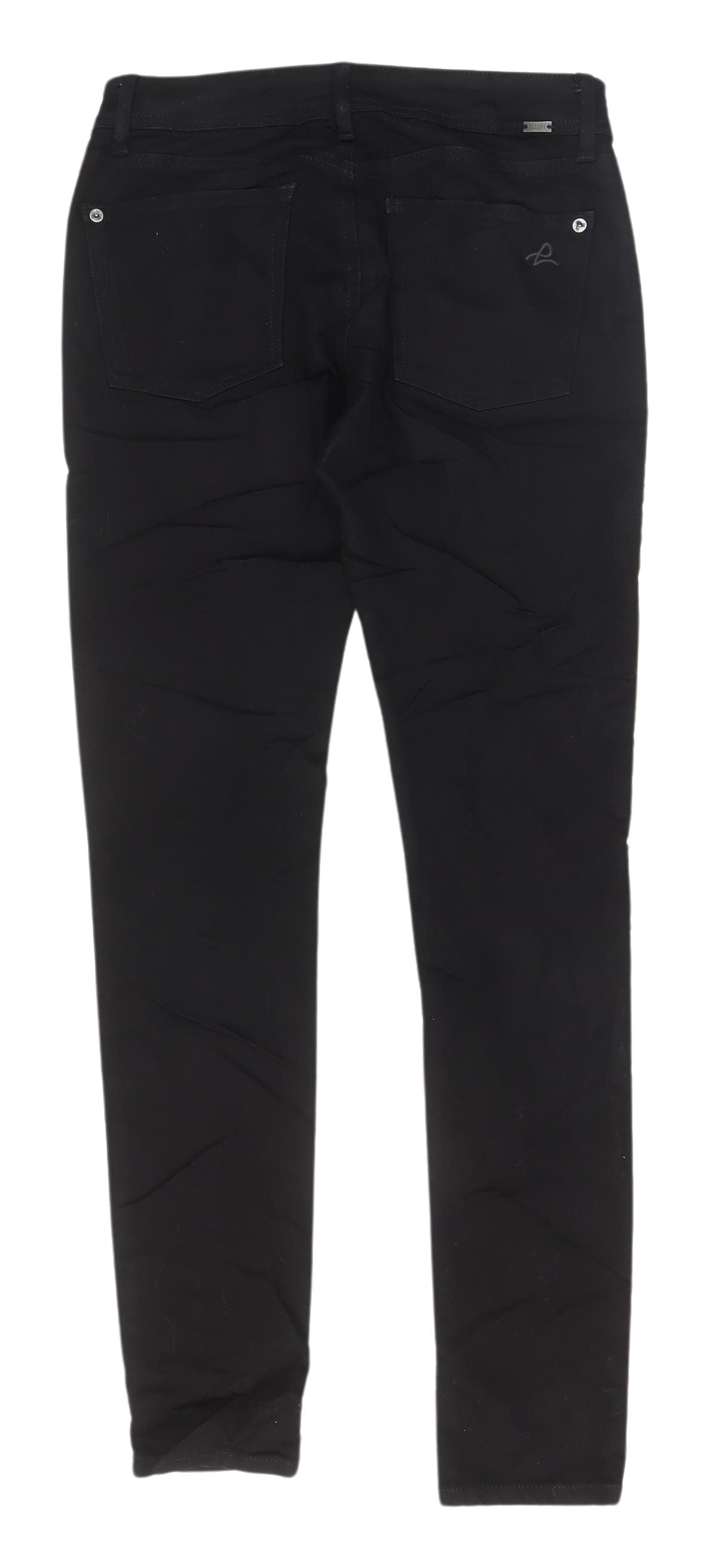 DL1961 Women's Black Skinny Jeans - Size 25