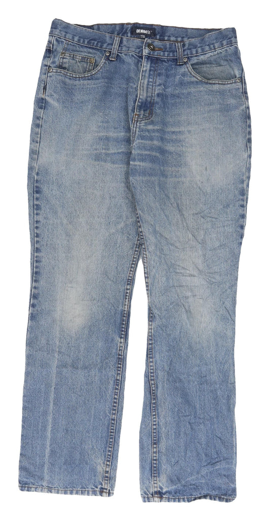 Denim Co Men's Blue Straight Jeans L