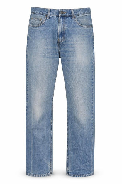 Mens UK Size L Denim Co Regular Fit Straight Blue Jeans