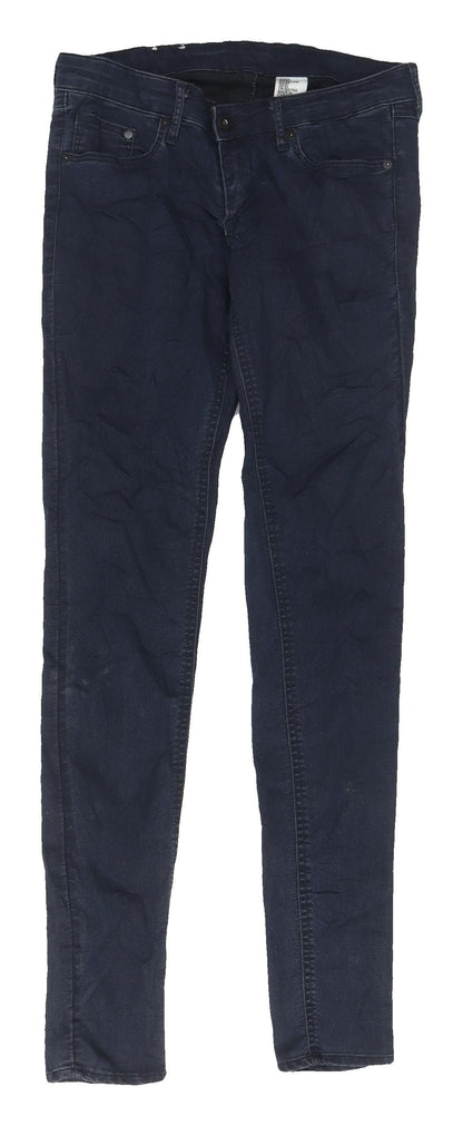 Womens UK Size 12 H&M Slim Fit Skinny Blue Jeans
