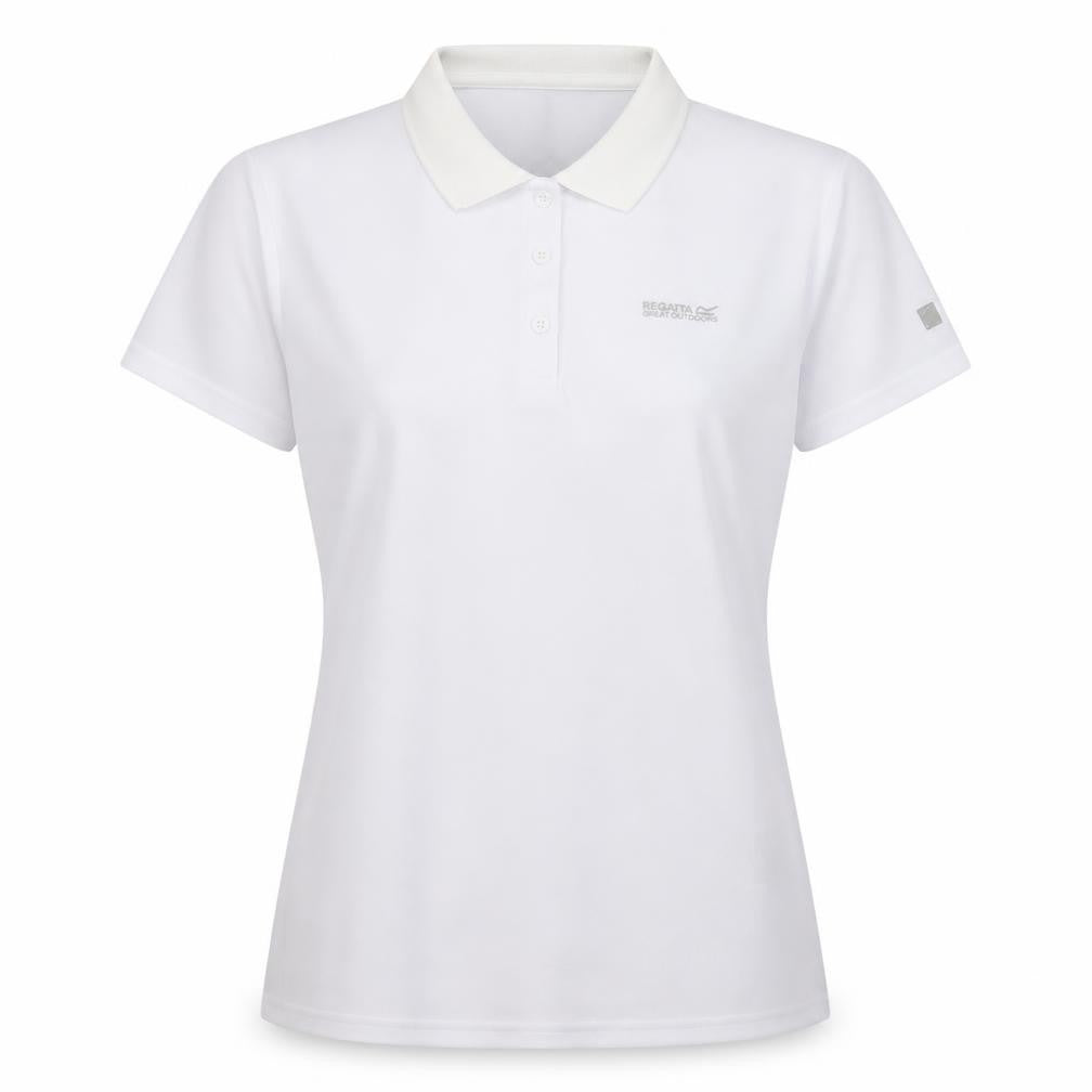 Womens UK Size 18 Regatta White Golf Walking Polo