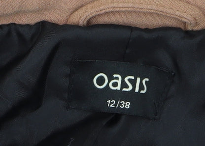 Oasis Beige Women's Overcoat Size 12