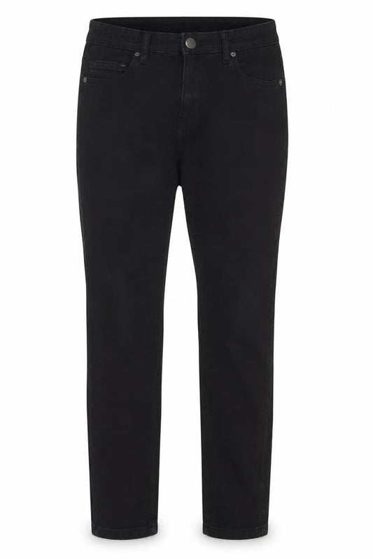 Front view of Another Influence Black Straight Jeans -, size 34