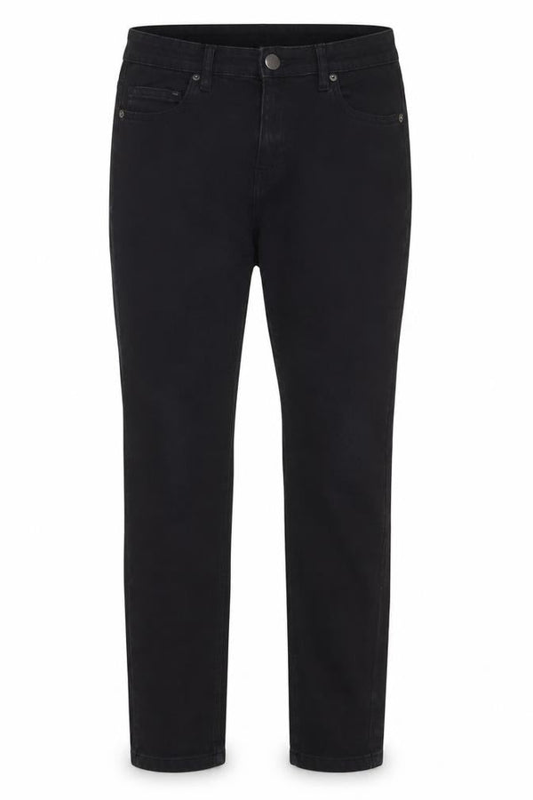 Front view of Another Influence Black Straight Jeans -, size 34