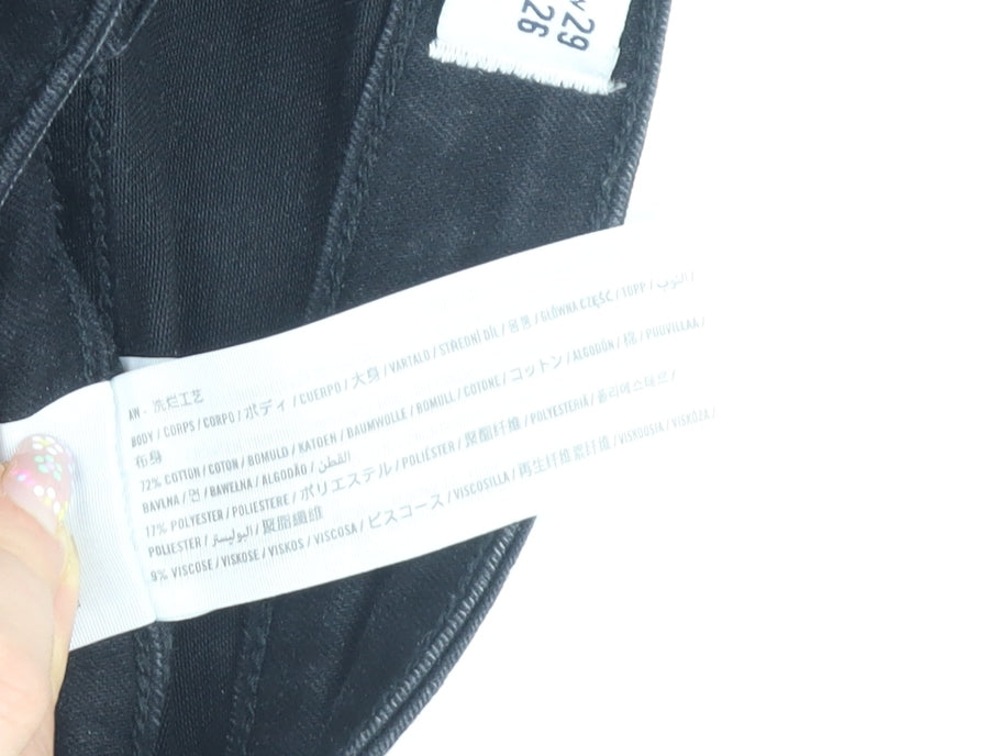 Hollister Women's Black Skinny High-Rise Jeans Size 9S