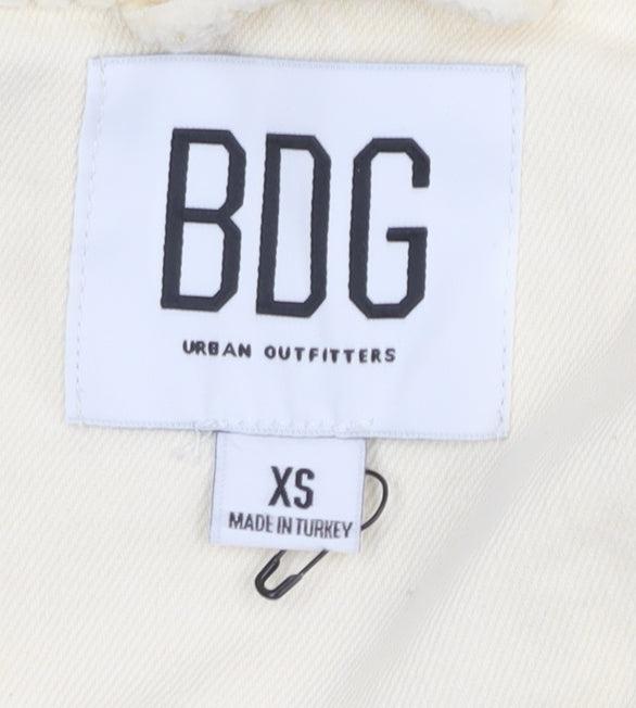 BDG Women's Ivory Corduroy Jacket XS Casual