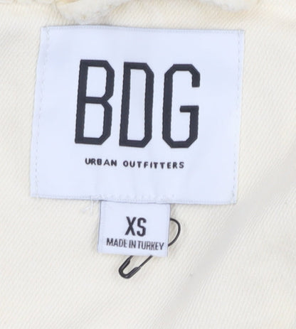 BDG Women's Ivory Corduroy Jacket XS Casual