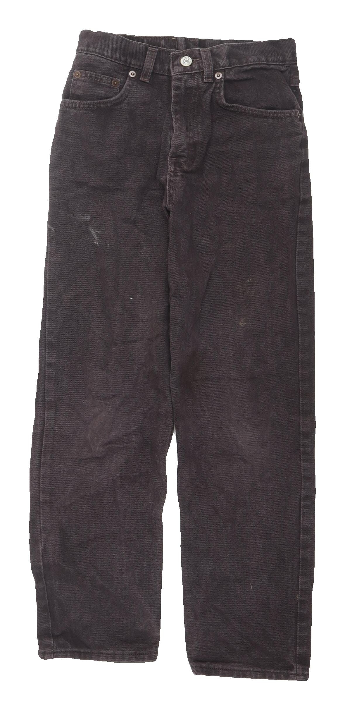 Womens UK Size 11 Slim Marks and Spencer Classic Fit Straight Brown Jeans