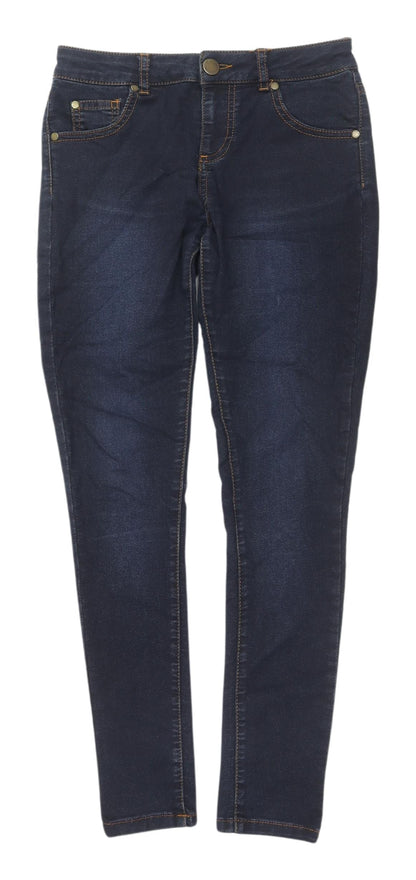 Womens UK Size 8 VILA Regular Fit Skinny Blue Jeans