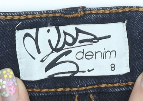 Womens UK Size 8 VILA Regular Fit Skinny Blue Jeans
