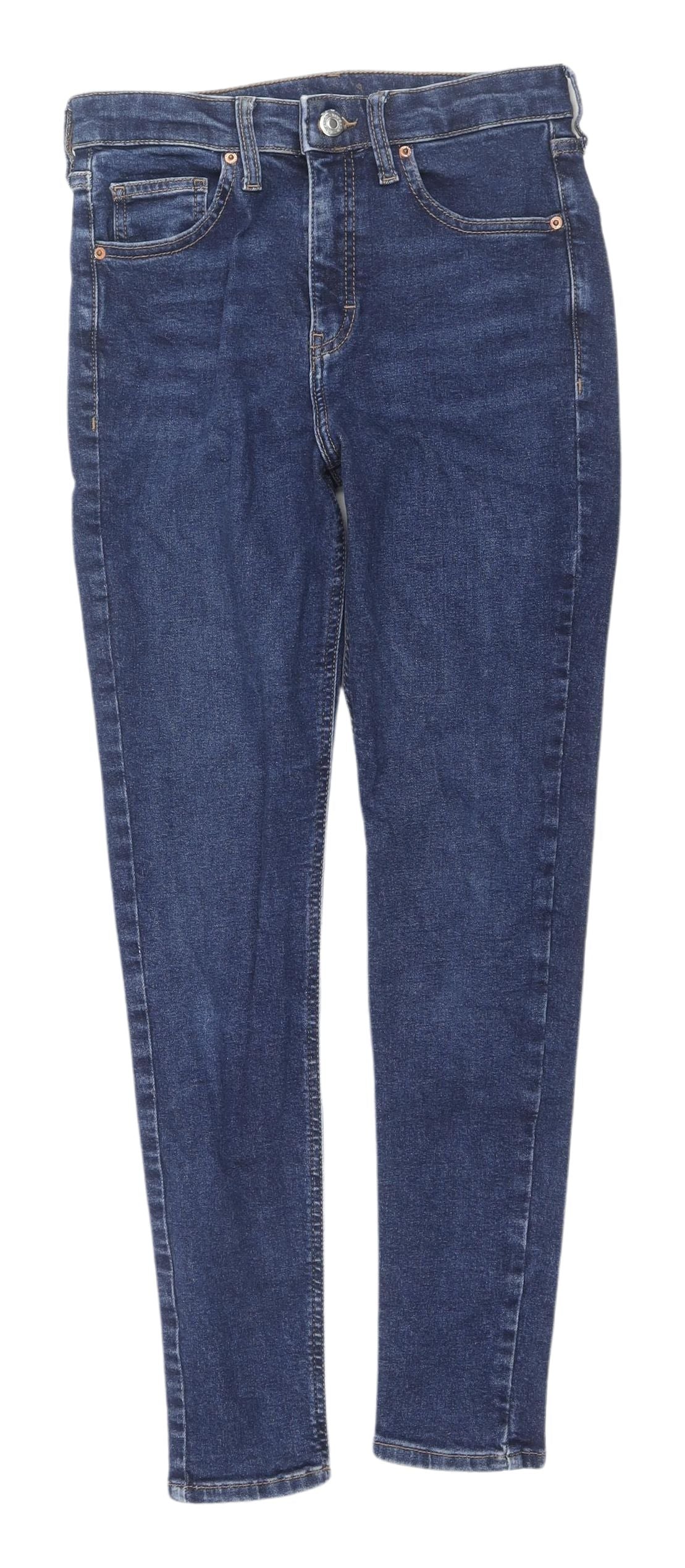 Topshop Women’s Blue Skinny Jeans Size 10