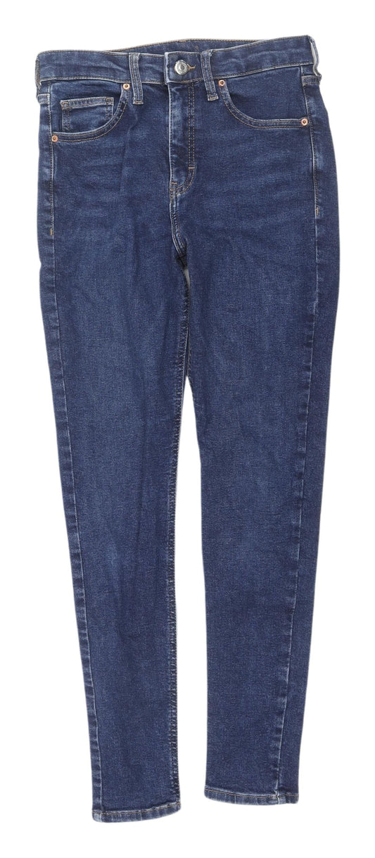 Topshop Women’s Blue Skinny Jeans Size 10
