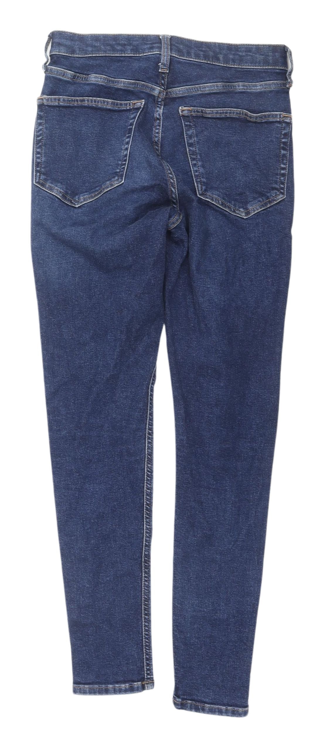 Topshop Women’s Blue Skinny Jeans Size 10