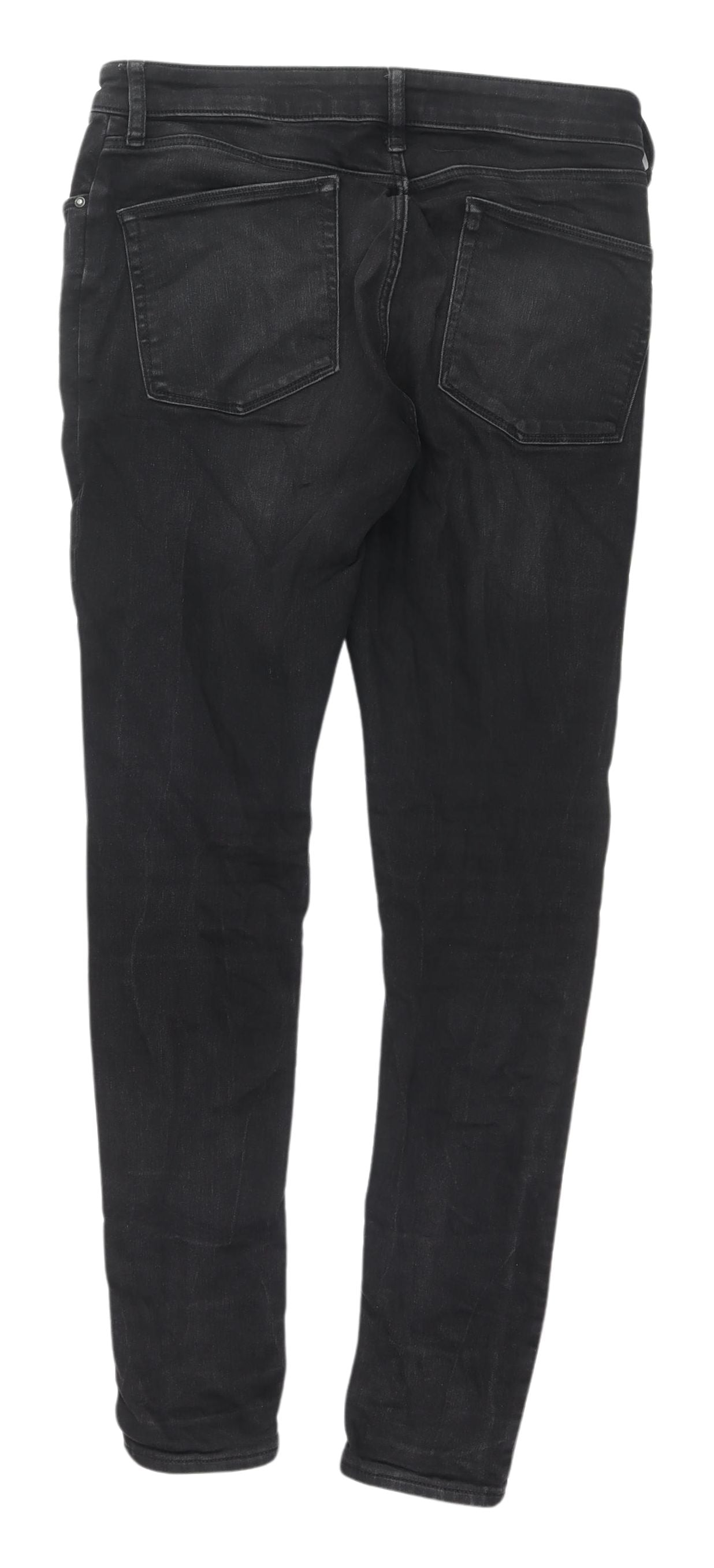 Womens UK Size 32 ASOS DESIGN Slim Fit Skinny Black Jeans