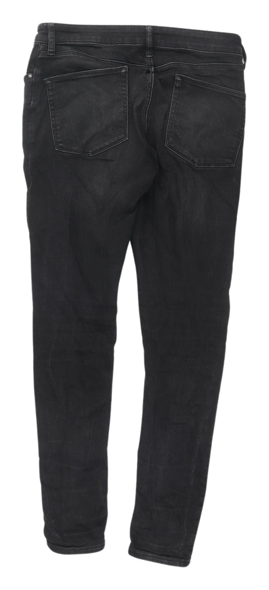 Womens UK Size 32 ASOS DESIGN Slim Fit Skinny Black Jeans