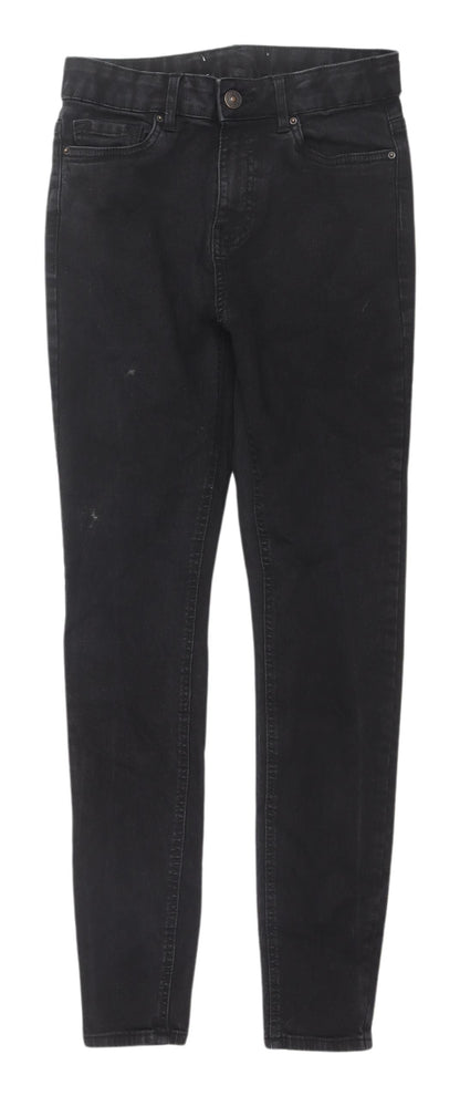 Denim 365 Women's Black Skinny Jeans - Size 10, Mid-Rise, Stretch