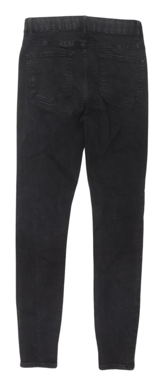 Denim 365 Women's Black Skinny Jeans - Size 10, Mid-Rise, Stretch