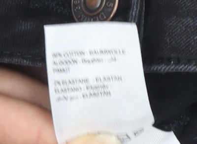 Denim 365 Women's Black Skinny Jeans - Size 10, Mid-Rise, Stretch