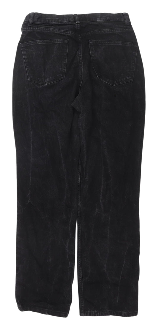 ASOS Men's Black Straight Jeans, 30 Waist, 32 Leg